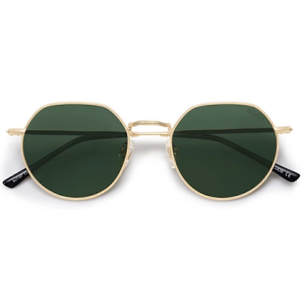 Round Polygon Frame Sunglasses 